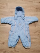 Niebieski chłopięcy kombinezon + rękawiczki r. 68