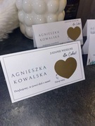 Winietki ze zdrapką z zadaniami dla gości WESELE URODZINY IMIENINY 