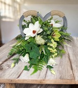 KOMPOZYCJA NAGROBNA STROIK NA POMNIK CMENTARZ GRÓB