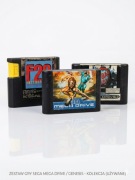 Zestaw GIER SEGA MEGA DRIVE: Eternal Champions, NBA JAM, F22 Interceptor 