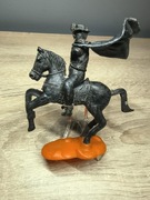 Żołnierzyk PRL Zorro na Koniu. 