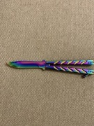 Boker Magnum Balisong Rainbow