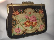 Stara Torebka Gobelinowa