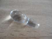 Stary szklany korek do karafki