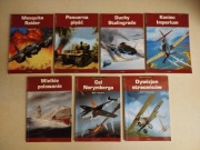 Zestaw książek KAGERO – 8 tytułów (lotnictwo, pancerni, marynarka)
