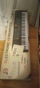KEYBOARD ORGANY PIANINO DO NAUKI + MIKROFON DLA DZIECI ZASILACZ 61 KLAWISZY