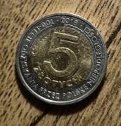 Moneta Okolicznościowa 5 zl