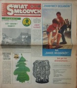 "Świat Mlodych" harcerska gazeta nastolatków. PRL 