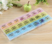 Pojemnik kasetka na tabletki tygodniowy NOWY