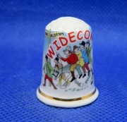 Naparstek Kolekcjonerski Porcelanowy England - Wideocombe 