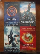 Trylogia "NIEZGODNA" + początek trylogii "CZTERY"