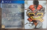 Street Fighter V Edycja Steelbook na PS4.