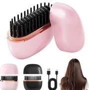 Mini prostownica do włosów 2025 przenośna bezprzewodowa USB antyoparzeniowa