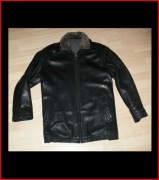 kurtka skórzana WESTBURY M skóra jagnięca pilotka odpinany kołnierz