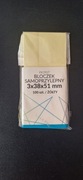 Bloczek samoprzylepny 3x38x51 mm 100 szt. żółty