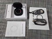 Smart Ring R09+ nowy model srebrny rozmiar 12 inteligentny pierścień 