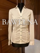 Biała koszula damska w serduszka Orsay XS 34