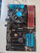 Płyta główna Z97 Anniversary + i5 4670+ 16 GB  Hyperx