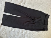 Reserved 38 M nowe spodnie szeroka nogawka czarne wysoki stan