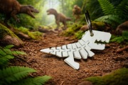 Brelok flexi T-Rex dinozaur