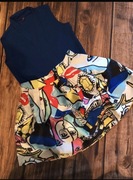 Spódnica +bluzka granatowa r.38