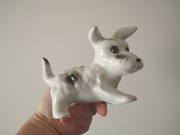 Figurka sklejona pies sygnowana 