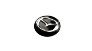 MAZDA czarny Emblemat Kluczyk Pilot Logo 14mm naklejka znaczek zaślepka