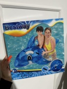 Dmuchany delfin Bestway 157 cm – zabawka do wody, NOWY!