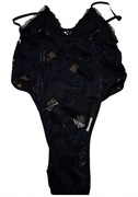 Seksowne czarne koronkowe body S/M