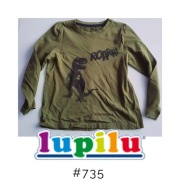 Bluzka T-shirt z długim rękawem Lupilu 110-116cm 5-6 lat dinozaur