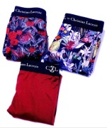 CHRISTIAN LACROIX 3 bokserki S addicted ck bruno banani manstore olaf benz 
