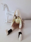 Królik tilda z imieniem na uszku 47 cm prezent