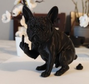 Figurka buldoga francuskiego 