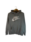 Bluza z kapturem Nike szara duże l