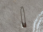 Ozdobna agrafka kolor srebrny