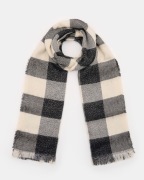 Szalik Mohito w kratę zara h&m kratka szal chusta błyszcząca nitka