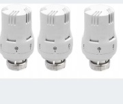 3X TERMOSTAT GRZEJNIKA ZAWÓR GŁOWICA TERMOSTATU REGULATOR GRZEJNIKA