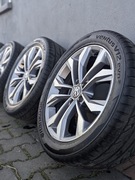 Oryginalne Alufelgi VW 17" 5x112 | 7J ET40 | Opony Hankook 245/45 R17