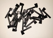 Lego 3835 topór siekiera czarna black 2sztuki