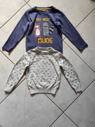 bluza dziecięca sweterek koszulka top bluzka samochody zwierzątka