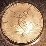 Meksyk Srebrna moneta 1 uncja 999,9