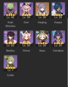 Genshin Impact Account AR 45 srever America