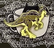 Przypinka Dinozaur