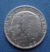 Moneta Szwecja 1 korona 1998