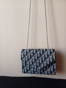 Torebka damska na srebnym łańcuszki  DIOR