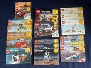 Lego Creator 3in1 zestaw instrukcji