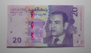 20 Dirham 2023 Maroko stan bankowy