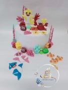 Zestaw z masy cukrowej BABY SHARK 
