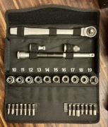 Wera 8100 SC7 zestaw końcówek nasadek bitów + grzechotka 1/2" PRO