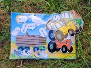 Gra edukacyjna na rzepy "Niebieski traktor"